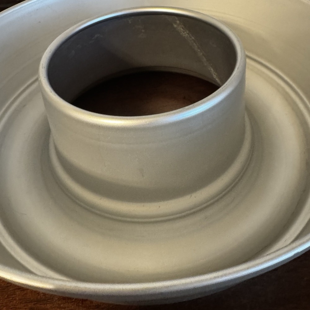 9" MIRRO Aluminum Round 6.5 Cups Jello Mold Ice Ring 729 AM - Picture 5 of 7